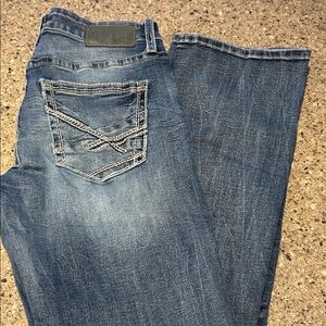 Buckle brand men’s bootcut jeans, Jake style